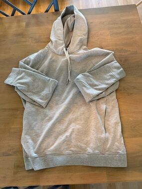 lululemon athletica Light Gray Hoodie